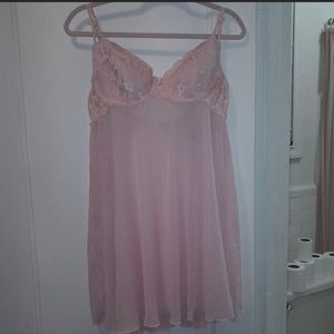 Pink Vintage Lingerie Slip